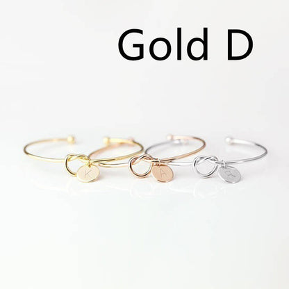 European And American Fashion Dead Knot Letter Bracelet 7acedc46 1569 4d2b bf75 ee0e10b27e93