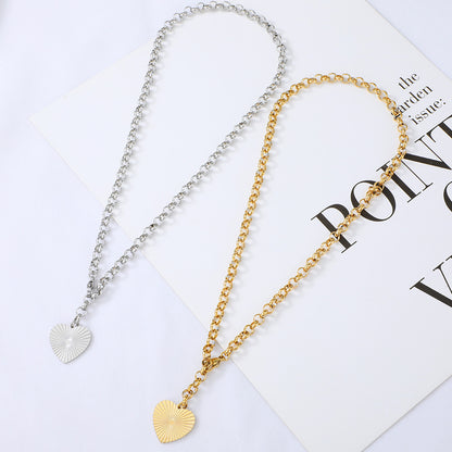Love Pendant Stainless Steel Necklace 7ad535b9 178d 4824 b3e9 06cd00c8242c