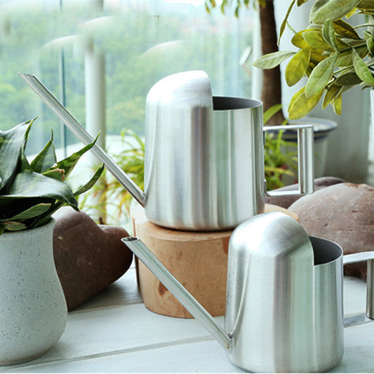 Stainless Steel Long Nozzle Watering Kettle Small 7ad7d7c4 35d1 44e8 b6ae b856a68b4cff