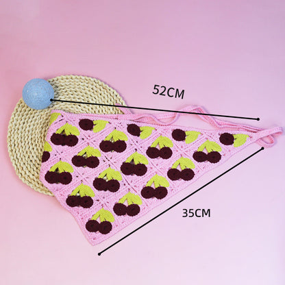 All-matching Triangular Binder Knitted Hair Band 7adb7b6d 90fa 4b07 ac79 e26fcdfc645f