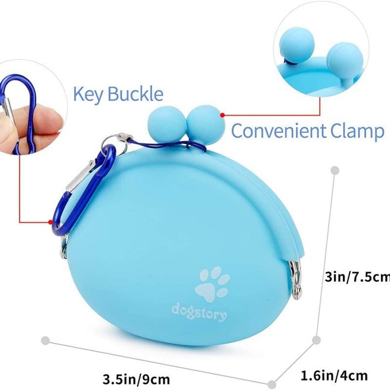 Silicone Pet Snack Bag Solid Color 7ae1a37e a005 4fd9 9445 745a5b09ce1d