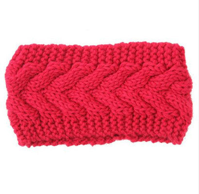 Women's Twist Needle Knitting Female Warm Crochet Wool Headband 7ae285df 8911 41d3 90ec 1ee0db428630