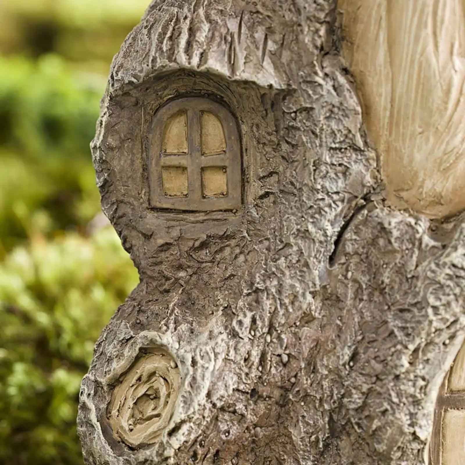 Garden Decoration Raccoon Resin Ornaments Handicraft Gardening Bird Drinking Ornaments 7aff80fa d189 44d6 a35d 695555721617