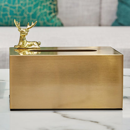 Brass Metal Small House Tissue Box 7b04be34 e31b 4bbc 8e2a b28625c91464