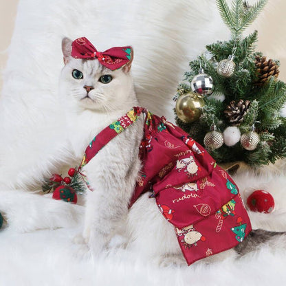 Spring And Summer Dog Clothes Cat Clothing Pet Cotton Floral Slip Dress Mesh Skirt Dress 7b2c95f4 eec3 4021 86a2 623ef4195fde