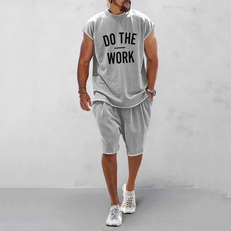 European And American Letters 3D Printing Suit Men's Round Neck 7b3a650d d7ab 4dbe 82f4 35bfc3c679bf