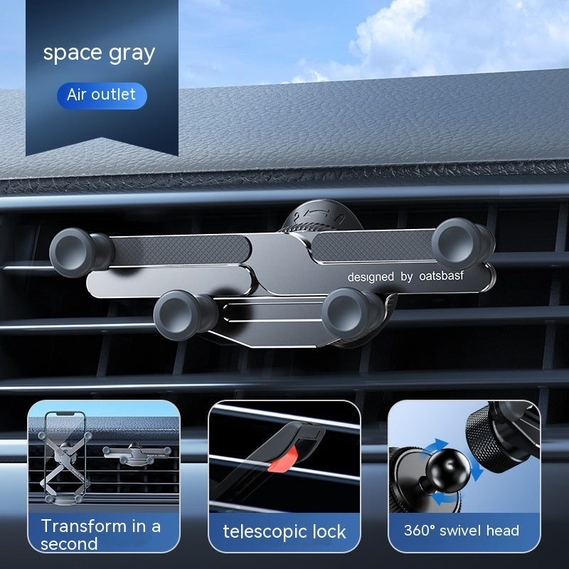 New Invisible Alloy On-board Bracket Paste Gravity Bracket - 图片 6