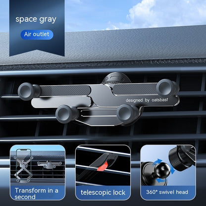 New Invisible Alloy On-board Bracket Paste Gravity Bracket - 图片 6