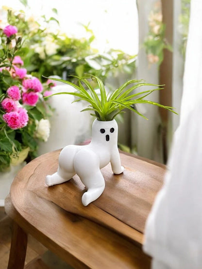 Doll Flowerpot Decoration Home Spoof Potted Resin Crafts 7b6ed0f8 d465 4997 bacb 7ab7e5943df2