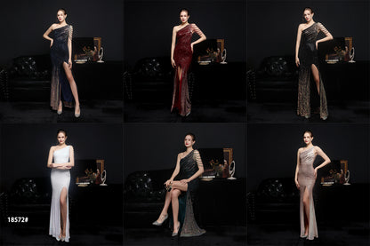 Party Evening Dress Sexy Long Section Was Thin Toast Bride 7b733328 9dfd 4057 af1e b5acad1c2a12