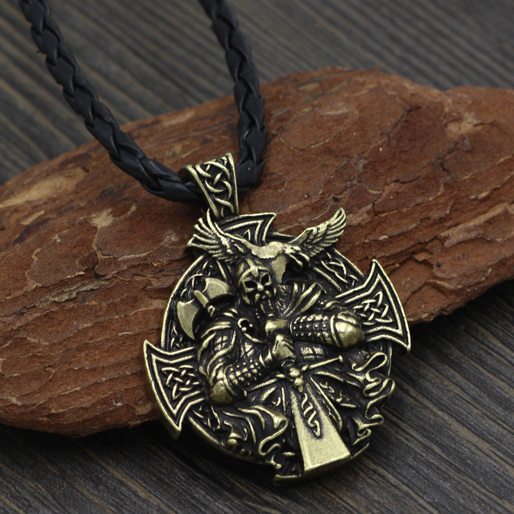 Viking Warrior Aoding Mount Crow Hammer Necklace 7b73b820 6612 4dab bbfa e31ccdc1698a