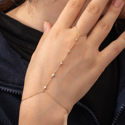 Small Rice-shaped Beads Rice Beads Zircon Pearl Ring Chain Love Finger Chain Ornament 7b9d84d4 8809 4af4 9ca5 062a89053b0d