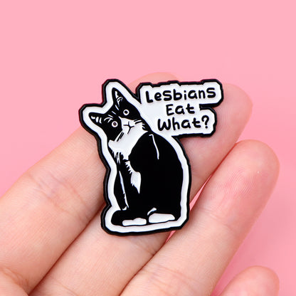 Creative Cartoon Cute Black Cat Alloy Brooch
