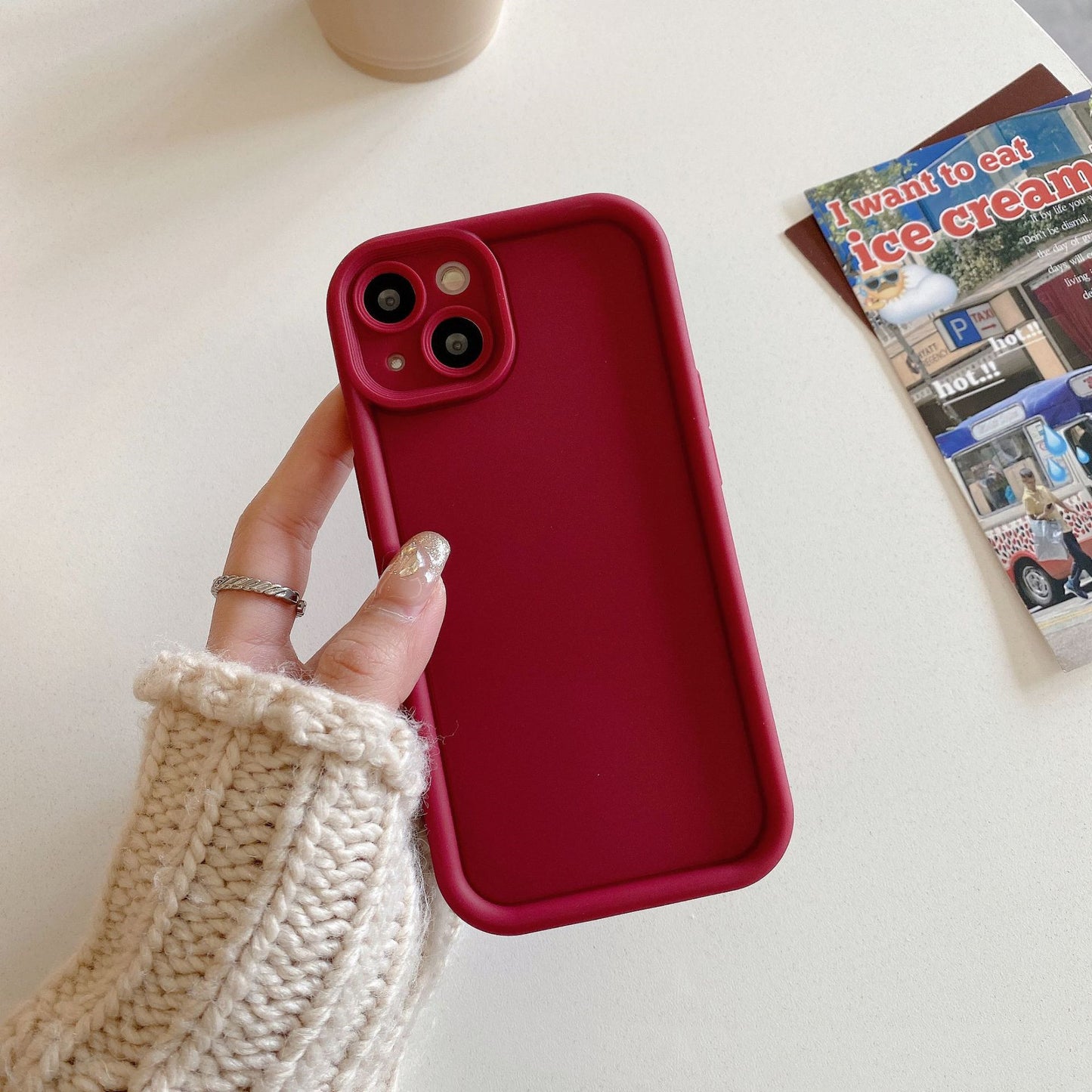 Suitable Solid Color Eye Ladder Mobile Phone Case 7bd45c12 ff78 42a7 ab50 a963be281718