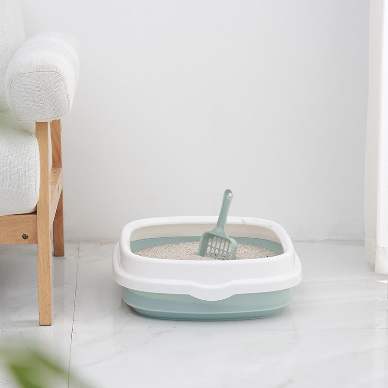Pet Toilet Cat Litter Box with Scoop High Quality Anti-Splash Dog Plastic Toilet 7bec4f4f 5da1 48b7 ab41 4a0bc7289f75