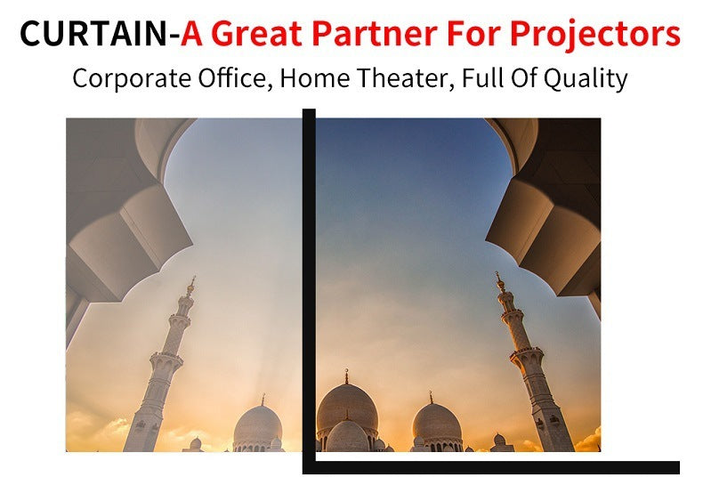Polyester Portable Folding Da-mat Screen Projection Film Cloth 7bf41b3d cd7d 42ee 9baa 0cf2ac170ccd