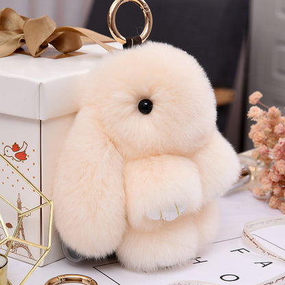 Fashionable Cotton Cute Rabbit Keychain Pendant 7bfce722 1036 4a44 8389 11d5390c1fae