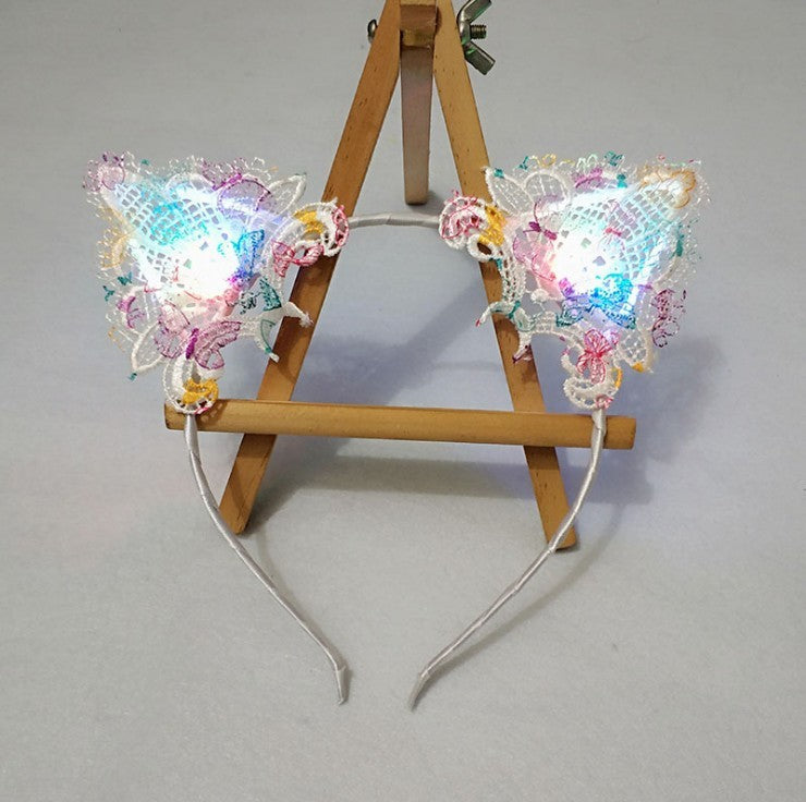 Glowing Hair Accessories Flashing Lights Cat Ears Headband 7bfd5a68 28b0 4eea b844 6bd848c1b853