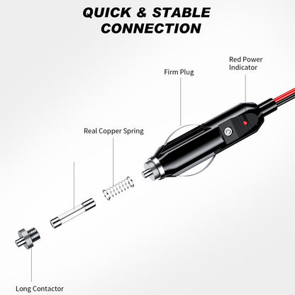 Car 12 V24V Cigarette Lighter Extension Cable 7bff9e59 cb8b 4423 af90 0fbdaf366e1e