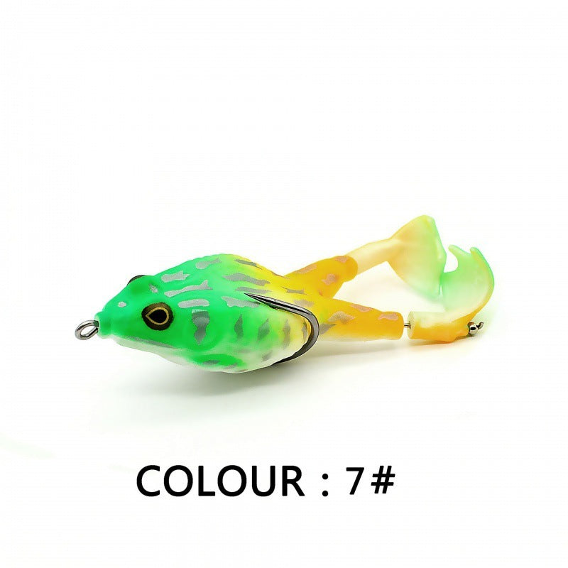 Topwater Fishing Lure Double Propeller Frog Soft 7c1a14a2 533b 489e a8af 36e496b16c1a