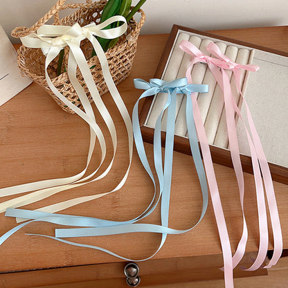 Braided Hair Ribbon Bow Barrettes 7c257089 e77e 4965 991f 105e383b20b9