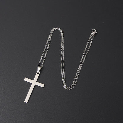 Mirror Stainless Steel Cross Shelf Necklace 7c5737bd 872b 489d ba8d 91aef15757e9