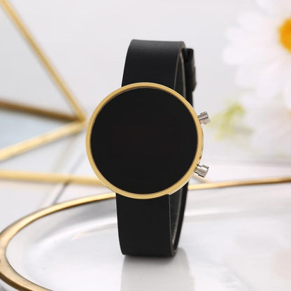 Round LED Cute Fashion Casual Metal Electronic Watch 7c58686e 78a7 4f17 8fd7 acadc5320455