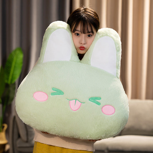 Warm Hand Rabbit Pillow Plush Toy 7c7e00d2 662f 42a4 8325 1b2b22cfe830