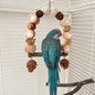 Wooden Parrot Swing Natural Log Bird Stand Pole Perched Wooden Mountain Parrot Toys 7c97c4de 986f 4ad7 b80b cf065ce2d798
