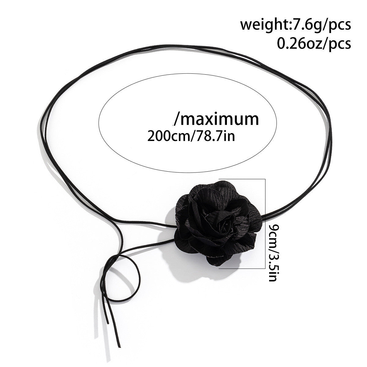 Creative All-match Flannel DIY Flower Waist Chain 7cc3bfcc 95b3 4404 bbce 34fa97f766ba