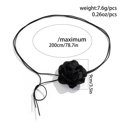 Creative All-match Flannel DIY Flower Waist Chain 7cc3bfcc 95b3 4404 bbce 34fa97f766ba