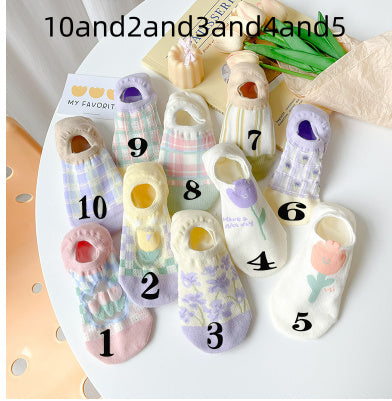 Socks Women's Boat Socks Women's Versatile Low Top Shallow Mouth 7cd2fb76 8c93 4a0e bab4 7ec1b95862d4