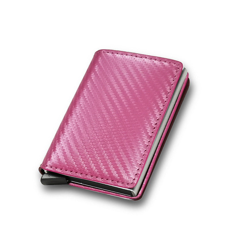 RFID Carbon Fiber Men's Wallet Aluminum Alloy 7ce4fa66 685e 49f2 92a5 811034413471