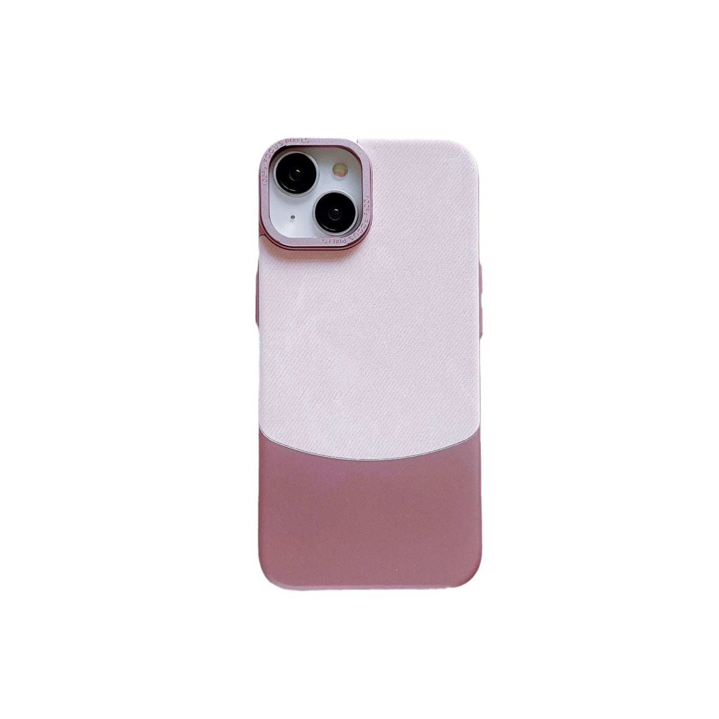 Flannel Fabric Color Matching Suitable For 15Promax Phone Case Electroplating Hard Shell 7ce79383 a468 4d8a bc75 203c29a997e5