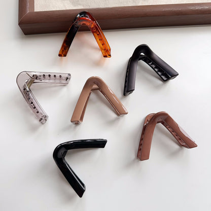 Triangle Plastic Hair Jaw Clip Women's Large Shark Clip Back Head 7ceab83c b505 4c50 b1d6 03e42d1bf92c