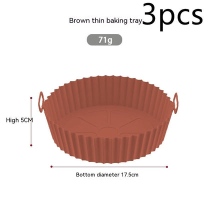 Air Fryer Silicone Food Grade Baking Tray 7cf01151 a24f 4d2f 9d25 4f7c90d667ec