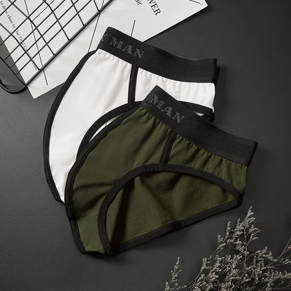 Contrasting Color Thread Cotton Single-layer Briefs 7cfb60fe 5921 41e8 804e e9299b48aa5e