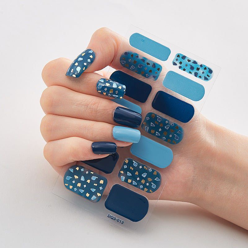 3d Laser Bronzing Craft Nail Applique Nail Sticker - HD Wireless Product #14