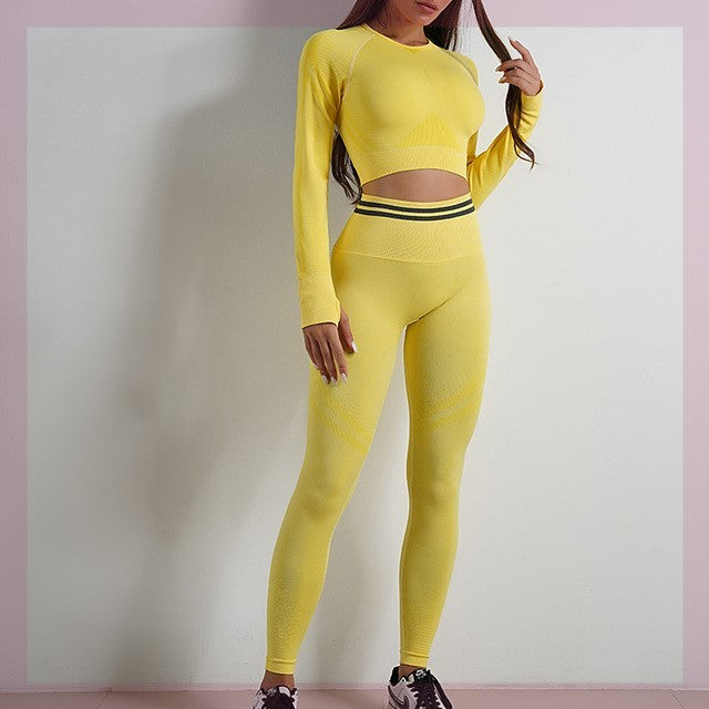 Seamless Sports Set For Women Workout Outfit Booty Yoga Pant 7d188491 934c 4d09 84fd 27d9db391872