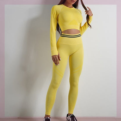 Seamless Sports Set For Women Workout Outfit Booty Yoga Pant 7d188491 934c 4d09 84fd 27d9db391872