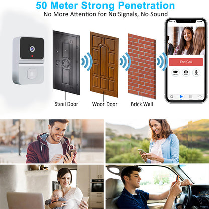 Z30 Intelligent Visual Doorbell Dingdong High Definition Surveillance Video Intercom 7d1b5ce1 5d04 40a9 a45e cd1d6a0f3bc7