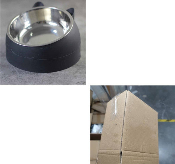 200mlStainless Steel Oblique Mouth Pet Cat Bowl - HD Wireless Product #10