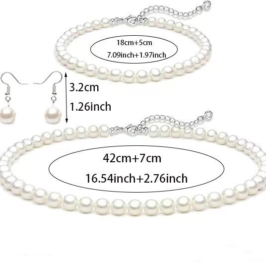 French Retro Artificial Pearl Necklace 7d2ab29c b861 4c44 9920 710c06590a54