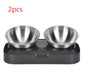 Pet Stainless Steel Bowl Pet Double Night 7d2dcf88 19a6 4862 b008 08eb850f8e16