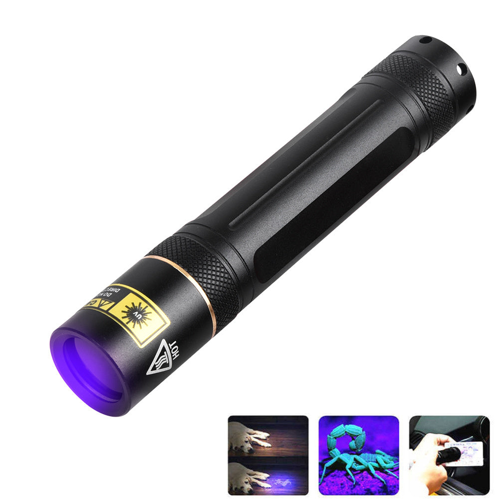 Y36 365nm 8006 365nm UV Fluorescent Agent Detection Woods Lamp Flashlight 7d2f2d66 2511 44c9 9511 b8fdc6c00498