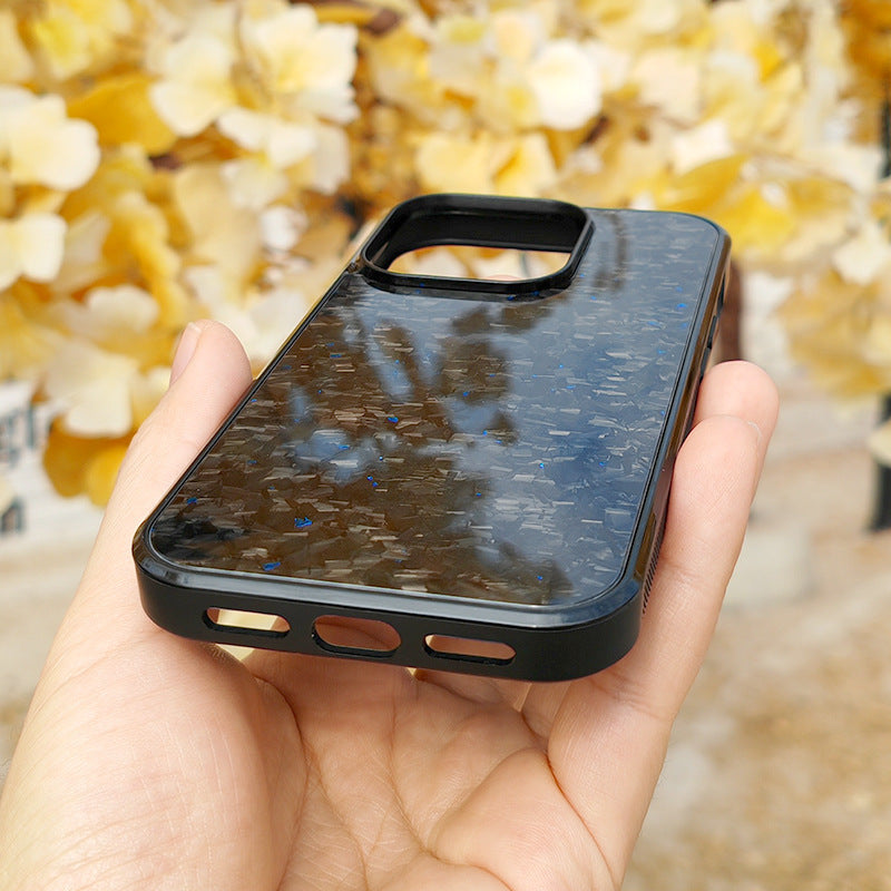 Gold Foil Carbon Fiber Forged Grain Phone Case 7d5a8647 ed34 452e ab88 55df457237f1