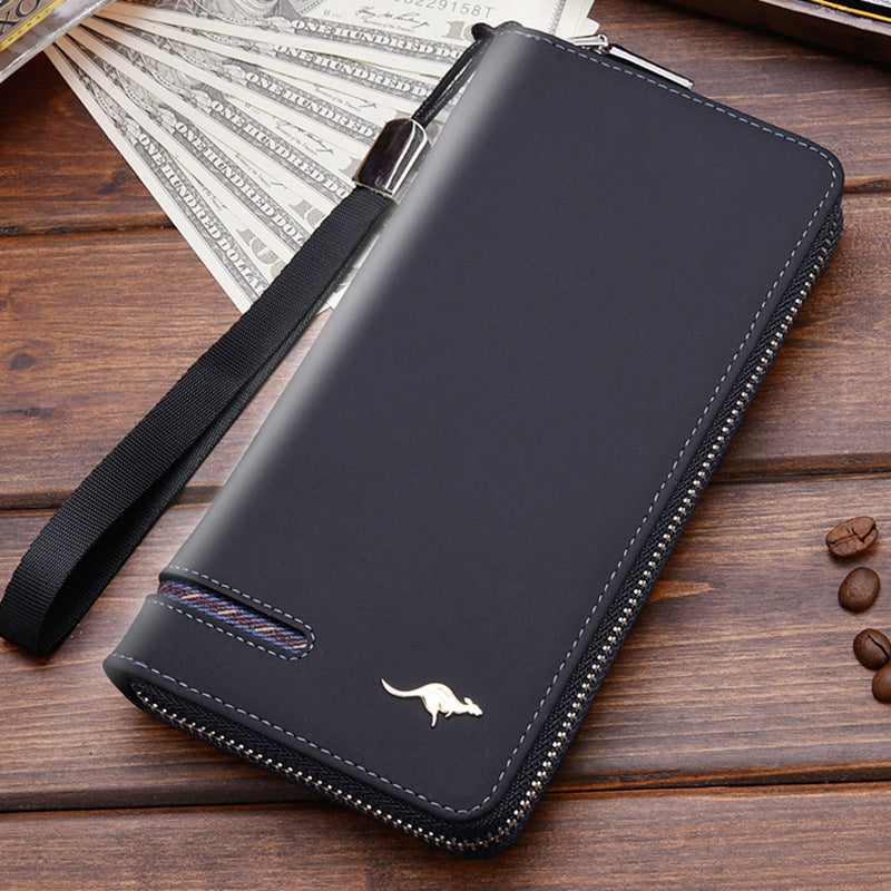 New Men's Wallet Long Zipper 7d5e92d3 f41c 40ea 9cf9 b7463485108a