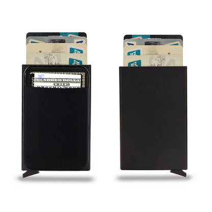 Men's Anti-theft Brushed Metal Wallet Ultra-thin 7d6e2df9 a639 4d59 9f54 5aaaefed85df