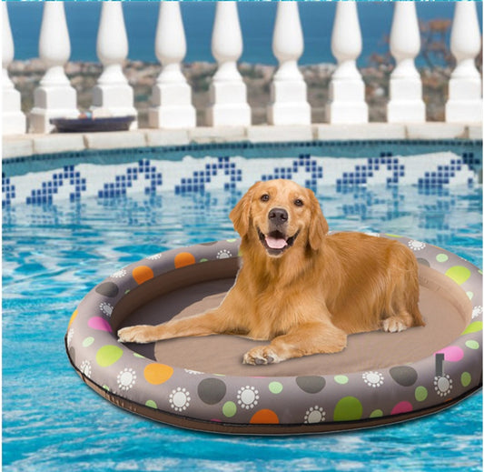 Dog Swimming Pool Inflatable Hammock Pets Pool Floating Bed Spring Summer Swimming Ring 7d854c0b ea30 45b4 a5af 66cdbe3e0948