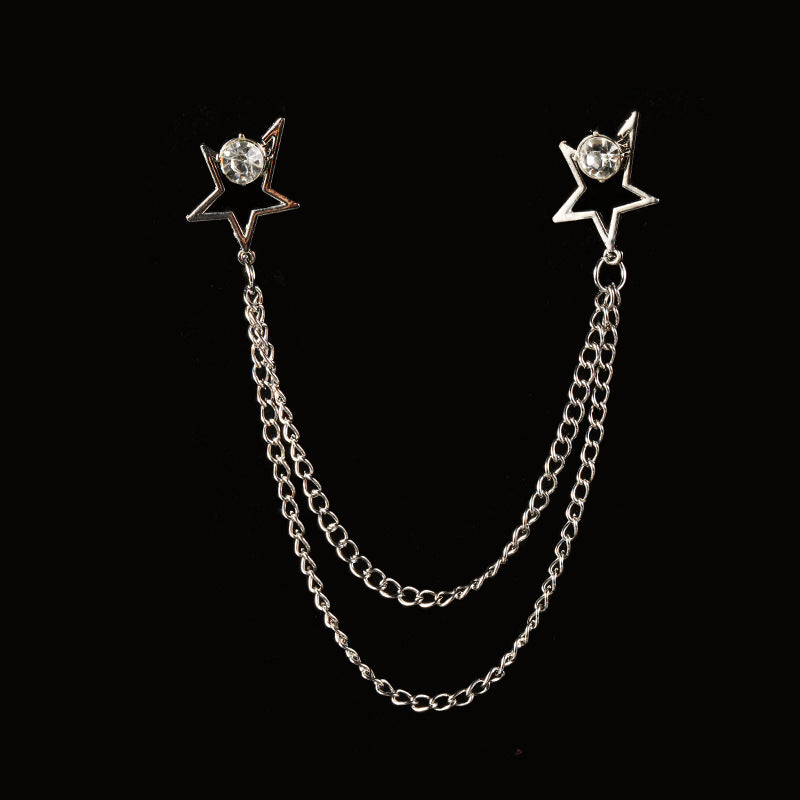 European And American Style Five-pointed Star Clothing All-match Corsage 7d87240e 2498 4862 9b86 18e634df4787